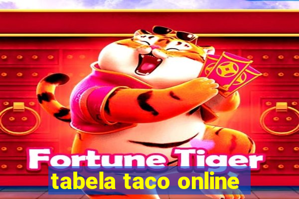 tabela taco online